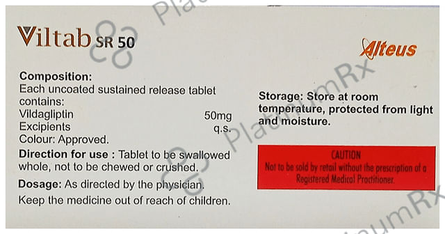 Viltab SR 50mg Tablet 15s