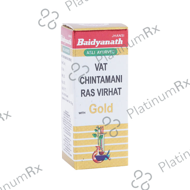 Baidyanath (Jhansi) Vat Chintamani Ras Virhat with Gold 10 tablets