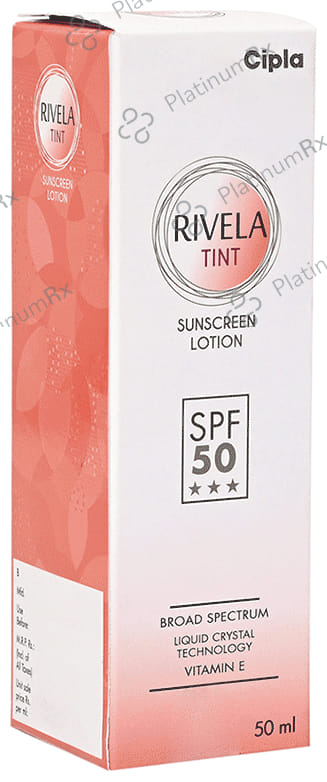 Rivela Tint SPF 50 Sunscreen Lotion 50ml