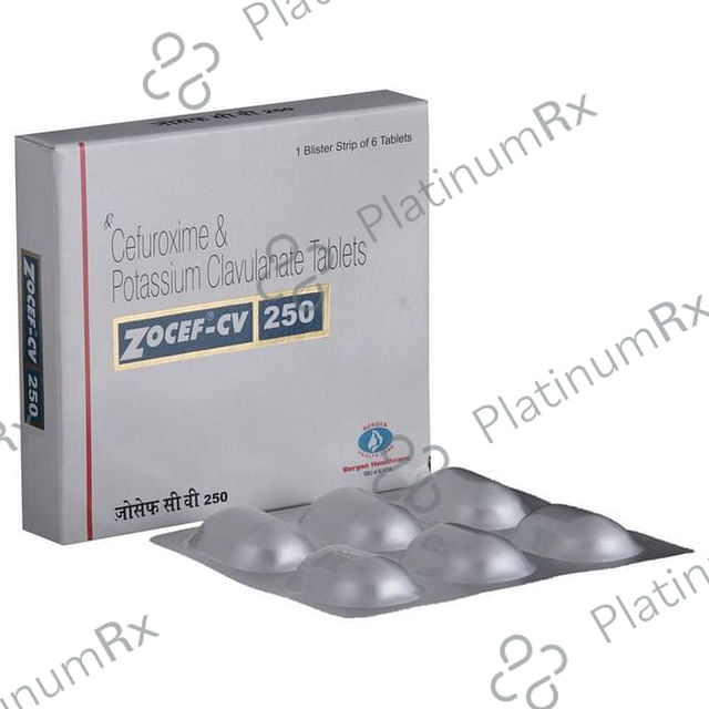 Zocef CV 250/125mg Tablet 6s