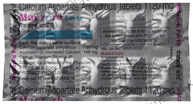 Maczorb Forte 146mg Tablet 10s
