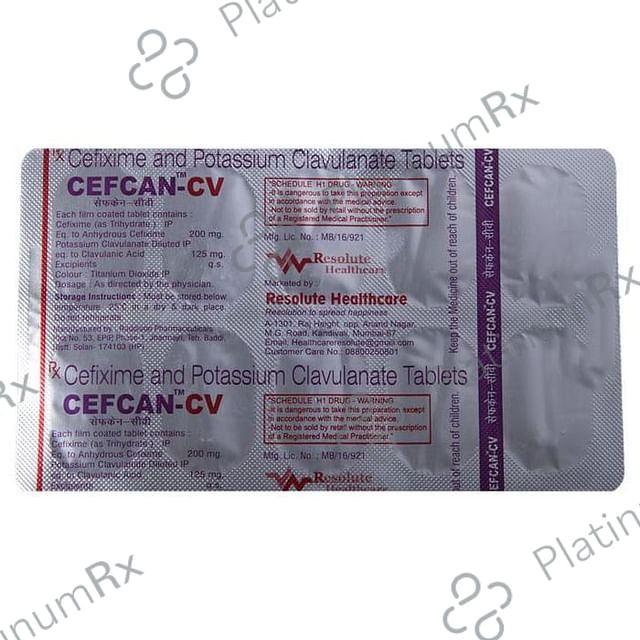Cefcan-CV Tablet