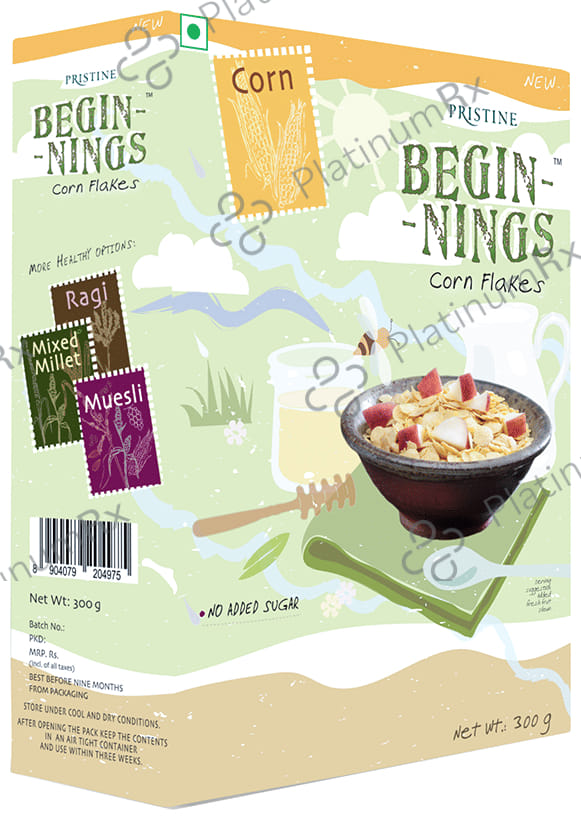 Pristine Beginnings Corn Flakes 300 gm