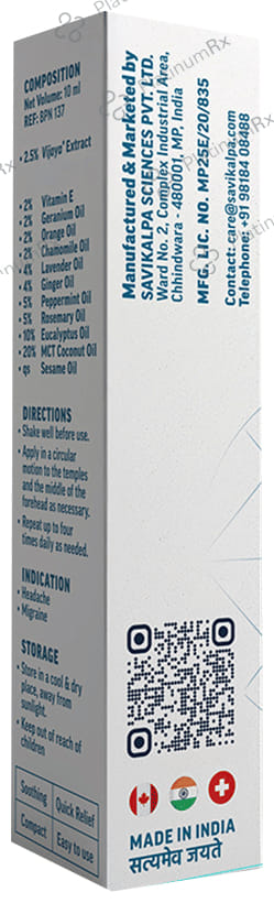 Savikalpa Shunyata Migraine Relief Roll On