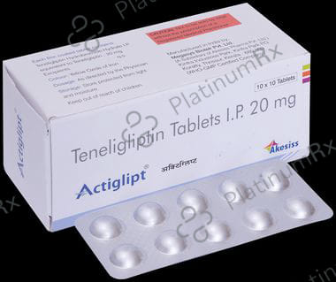 Actiglipt 20mg Tablet 10s