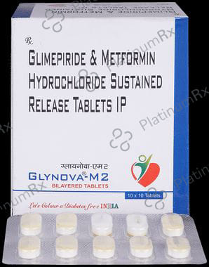 Glynova M 2/500mg Tablet SR 10s