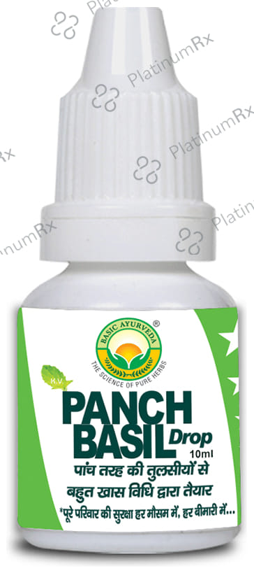 Basic Ayurveda Panch Basil Drop 10 ml