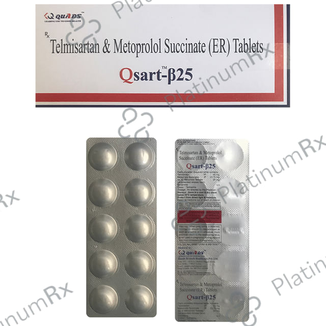 Qsart B25/40mg Tablet ER 10s