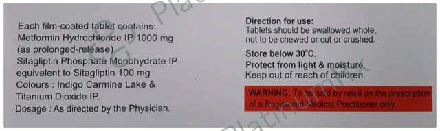 Sitapride M 100/500mg Tablet10s