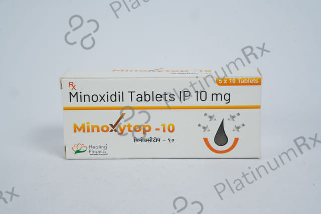 Minoxytop 10mg Tablet 10s