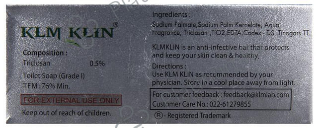 Klm Klin 0.5% Soap 75gm