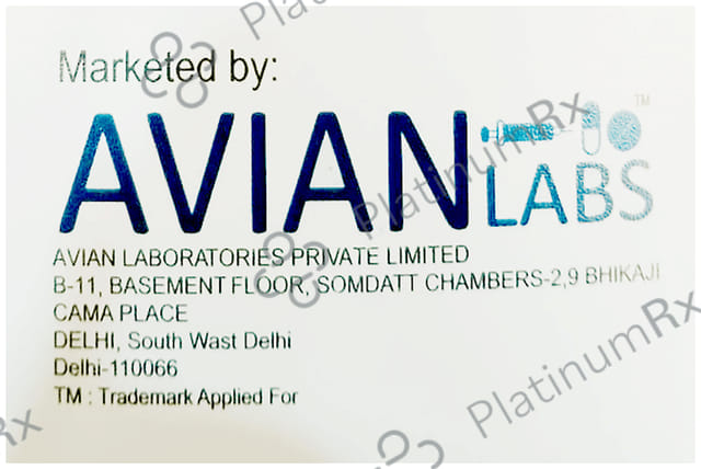 Avnyl 100 20000mg Injection 100ml