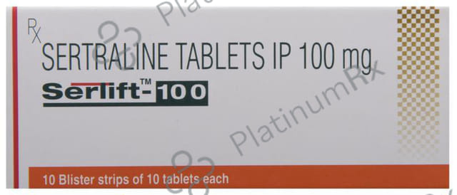 Serlift 100mg Tablet 10s