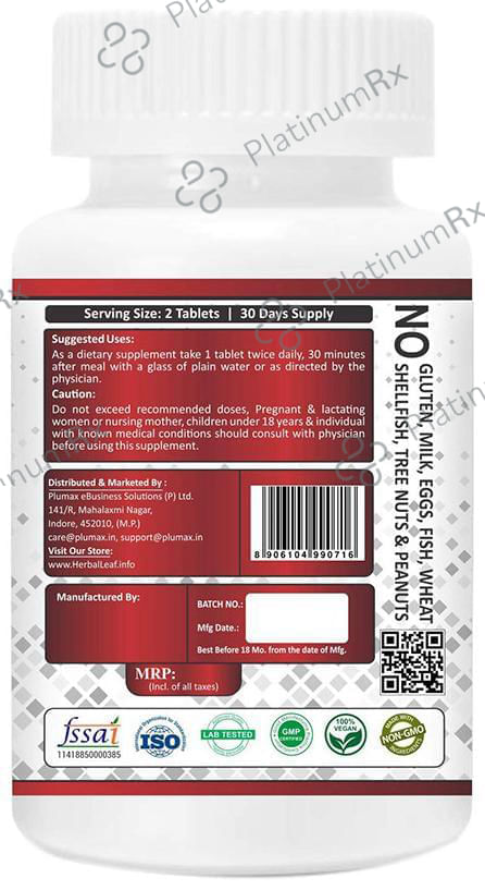 HerbalLeaf Testosterone Booster Tablet