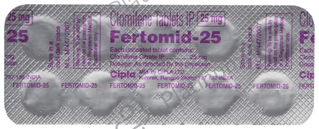 Fertomid 25 Tablet