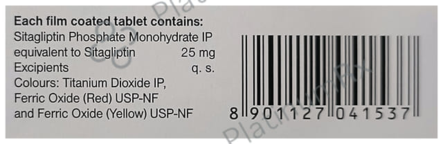 Sitared 25mg Tablet 10s