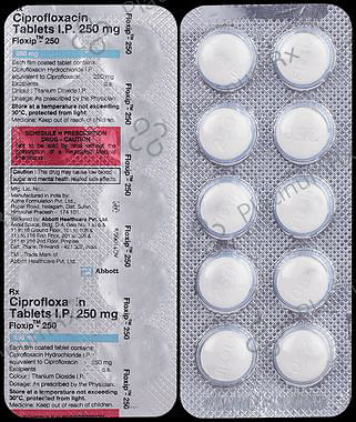 Floxip 250mg Tablet 10s