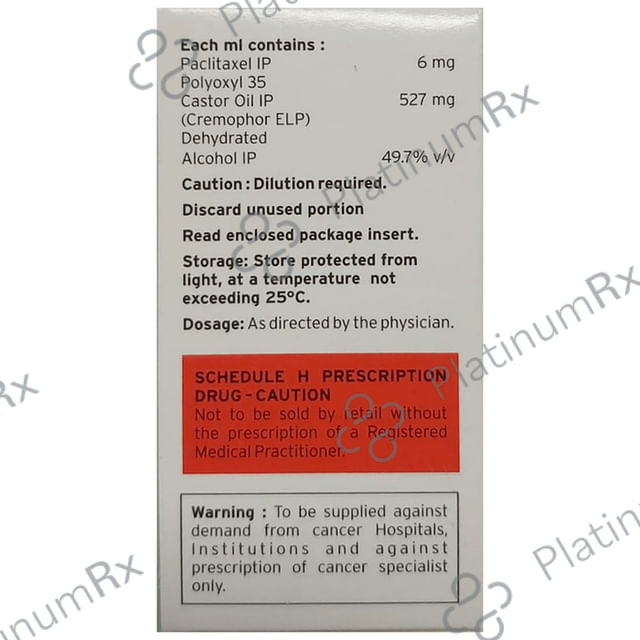 Intaxel 100mg Injection 17ml