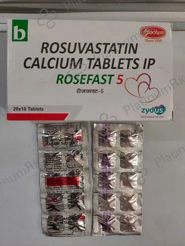 Rosefast 5mg Tablet 10s