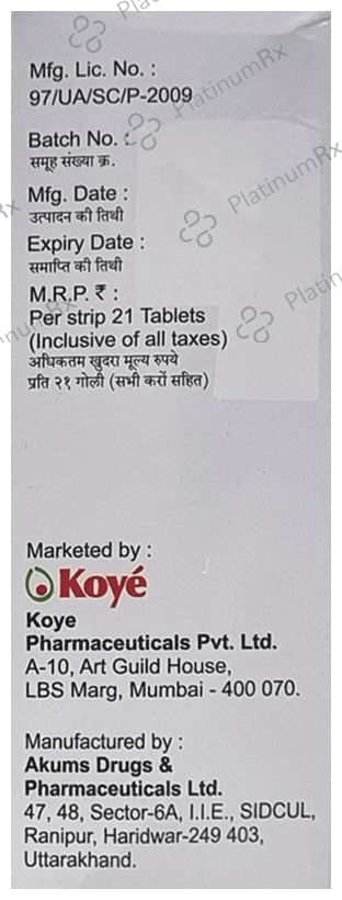 Delsy 30mcg/2mg Tablet 21s