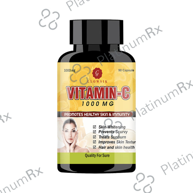 Glowsik Vitamin C 1000mg Capsule 90s
