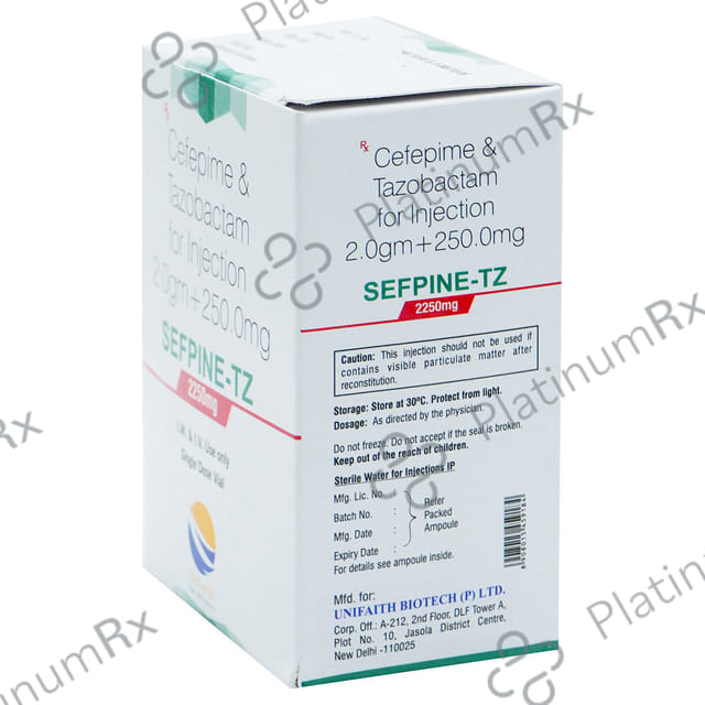 Sefpine-TZ 2250mg Injection
