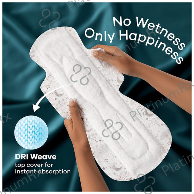 Whisper Bindazzz Nights Pads - Size XXXL 20 pads