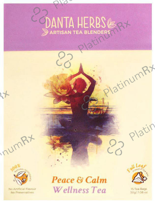 Danta Herbs Peace & Calm Wellness Tea 15 units