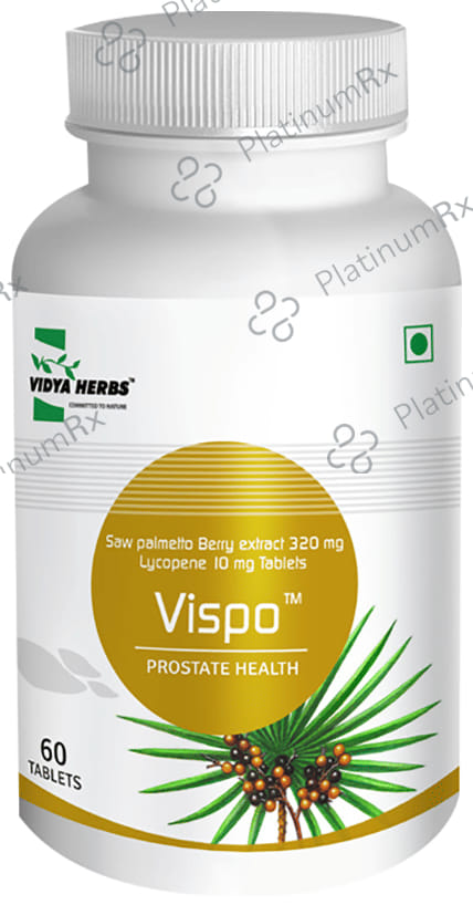 Vidya Herbs Vispo Tablet for Prostate Health