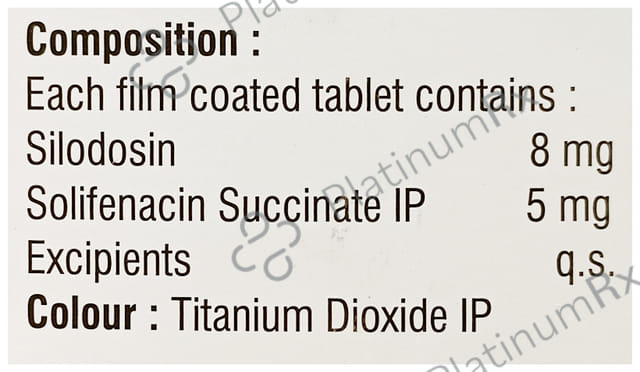 Sildogard SF 8/5mg Tablet 10s