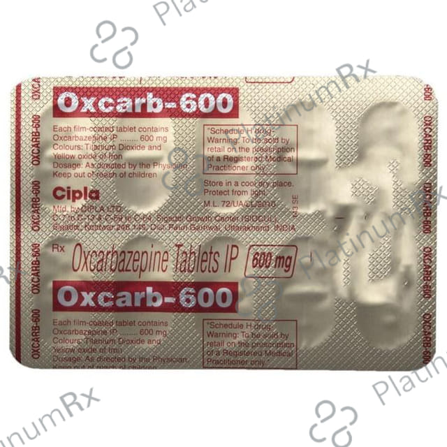 Oxcarb 600 Tablet