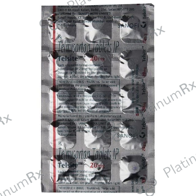 Telsite 20mg Tablet 15s