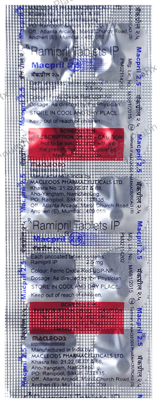 Macpril 2.5mg Tablet 10s