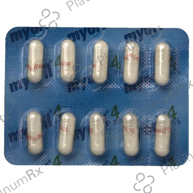Myoril 4mg Capsule 10s