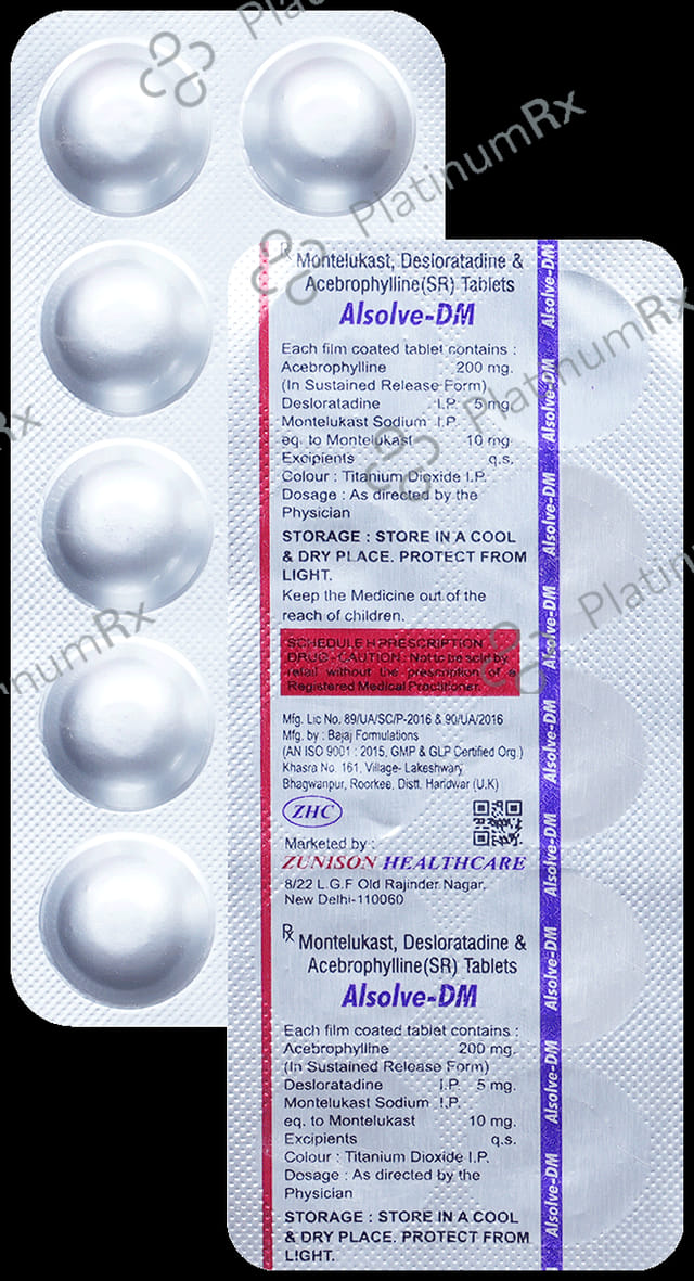Alsolve DM Tablet 10s