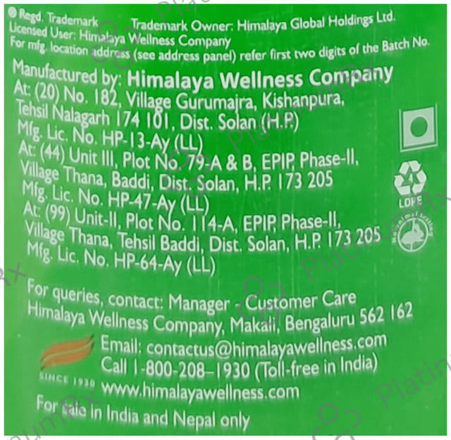 Himalaya Herbals Purifying Neem Face Wash 400 ml