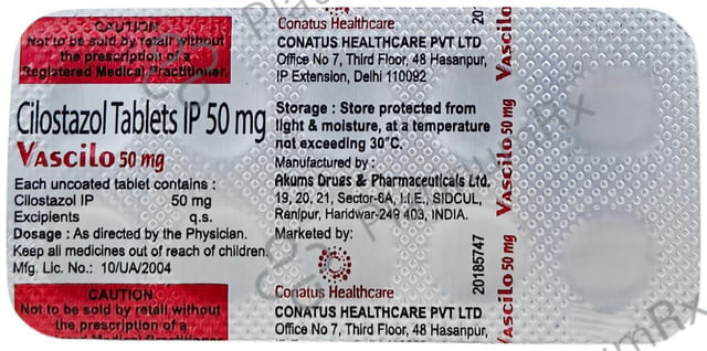 Vascilo 50mg Tablet