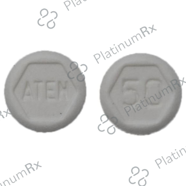 Aten 50mg Tablet 14s