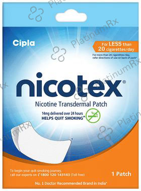 Nicotex 14mg Transdermal Patch 1s