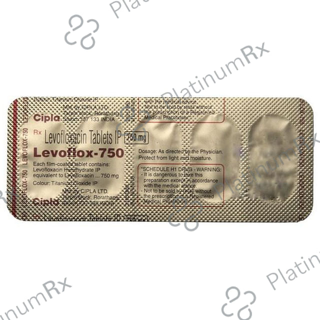 Levoflox 750 Tablet 10 Tablet