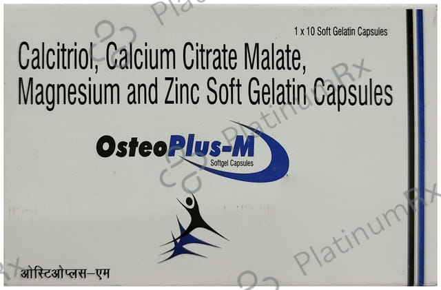 OsteoPlus-M Soft Gelatin Capsule