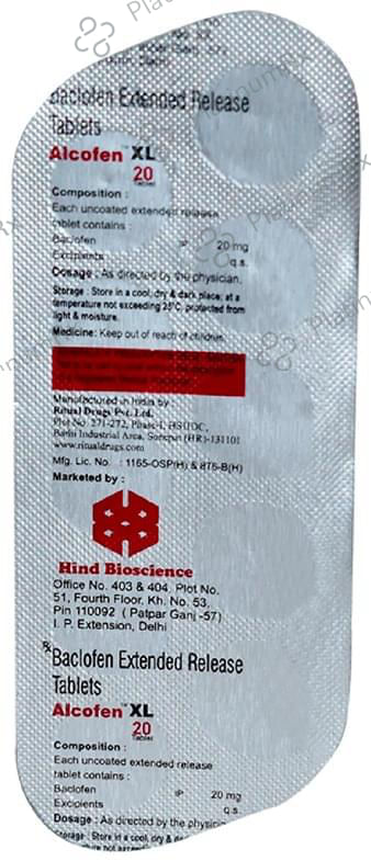 Alcofen XL 20mg Tablet 10s