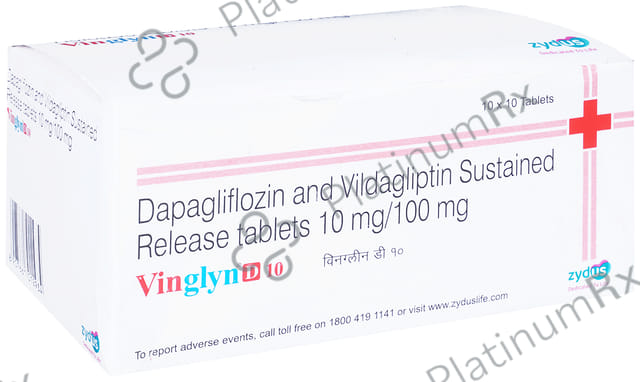 Vinglyn D 10/100mg Tablet 10s