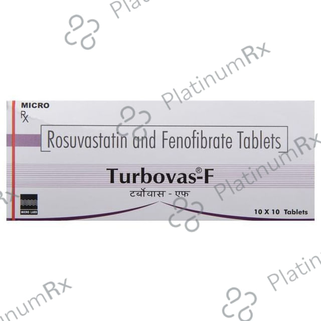 Turbovas F 160/10mg Tablet 10s