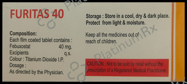 Furitas 40mg Tablet 10s