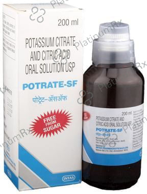 Potrate SF 334/1100mg Syrup 200ml