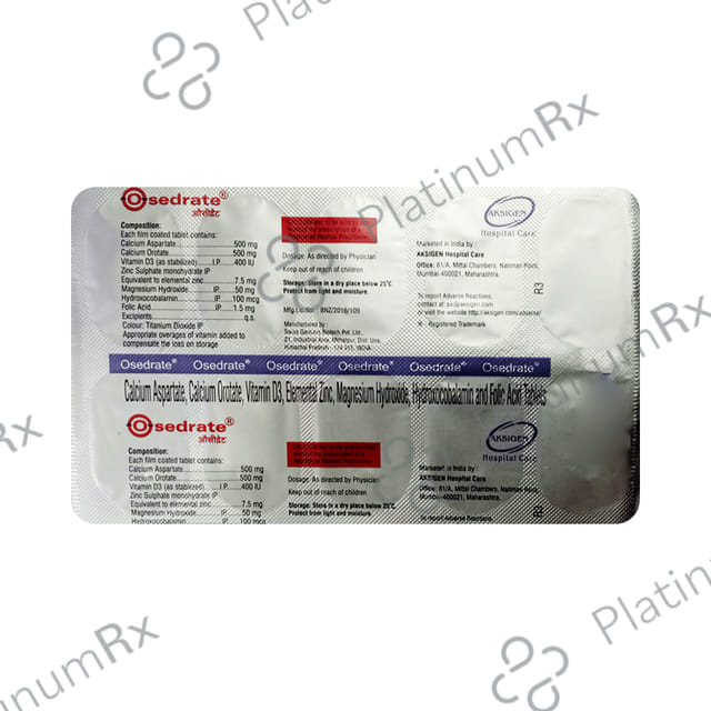 Osedrate Tablet 10s