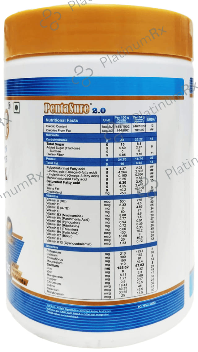 PentaSure 2.0 Vanilla Powder 400gm