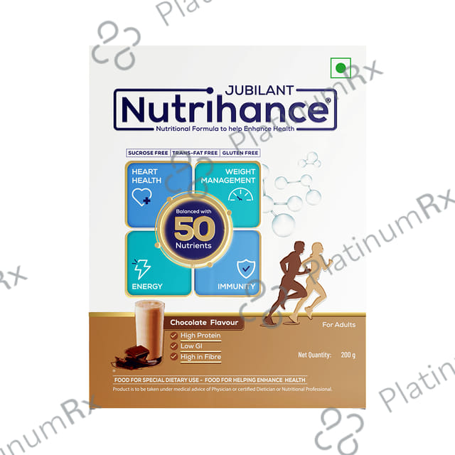 Jubilant Nutrihance Flavour Chocolate Powder 200gm