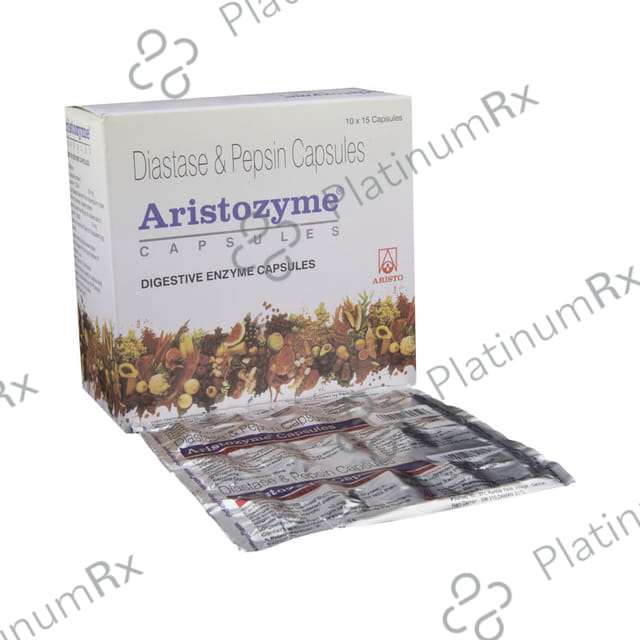 Aristozyme 50/10mg Capsule 15s